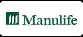 Logo of Manulife insurance accepted at Young Sprouts Therapy in Thornhill, Vaughan for affordable therapy.